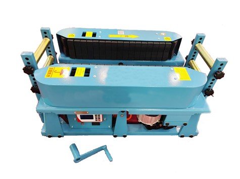 put cable on the cable conveyor