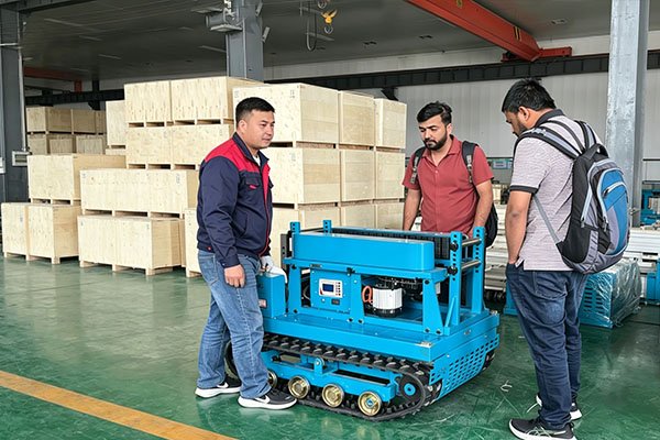 customer visting for cable covneyor