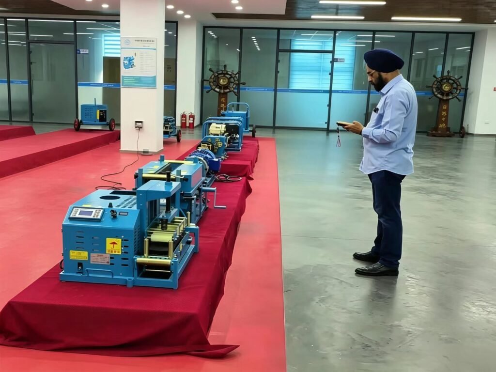 customer visting for cable covneyor11