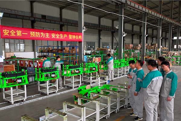 cable conveyor production site