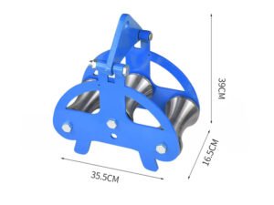 Hanger Three wheel pulley