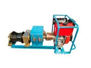 Diesel type cable winch 8T